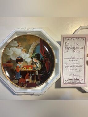 Precious Moments collectible plate